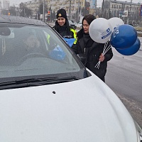 «Страховой десант» и ГАИ поздравили брестских водителей с 23 Февраля