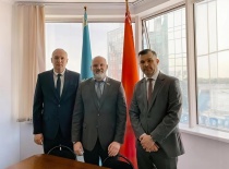 Визит представителей ЗАСО «Белнефтестрах» в г.Алматы (Республика Казахстан)