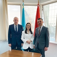 Визит представителей ЗАСО «Белнефтестрах» в г.Алматы (Республика Казахстан)