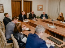  Встреча руководства ЗАСО «Белнефтестрах» с коллективом